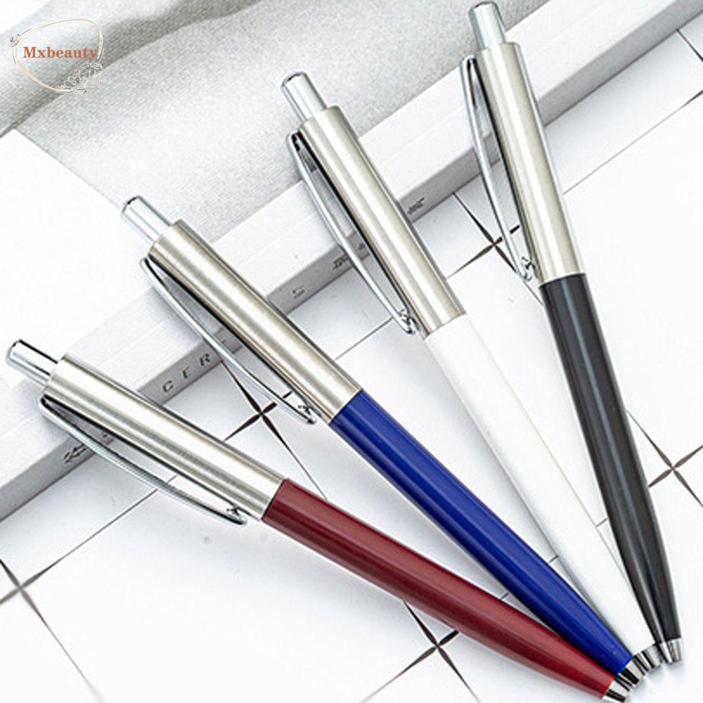 Mxbeauty Ball Pen Portable Mewah Untuk Alat Tulis Kantor Sekolah Kualitas Top Press Style Hadiah Anak Yang Indah Bolpen Ballpoint