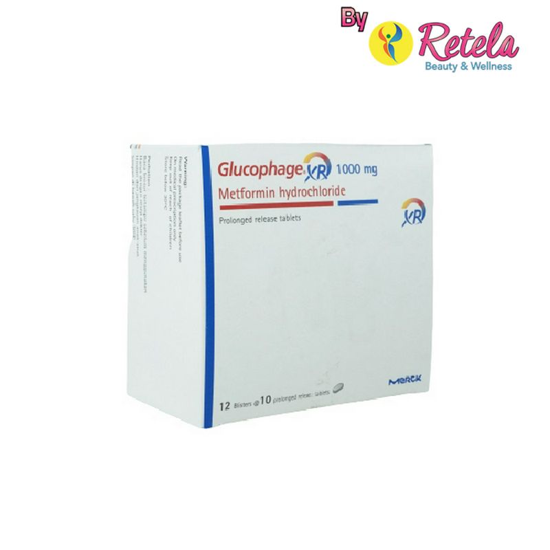 GLUCOPHAGE XR 1000 MG STRIP 10 TABLET