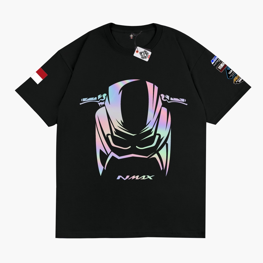 Kaos T Shirt YAMAHA NMAX 2020 HOLOGRAM PRINT Kaos Otomotif