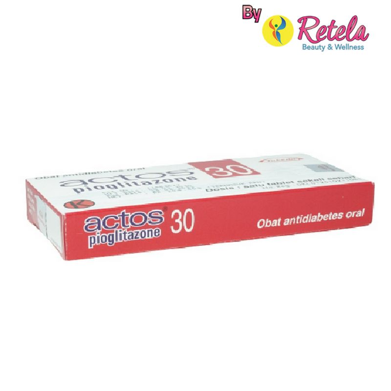 Actos 30mg 1 Strip 7 Tablet