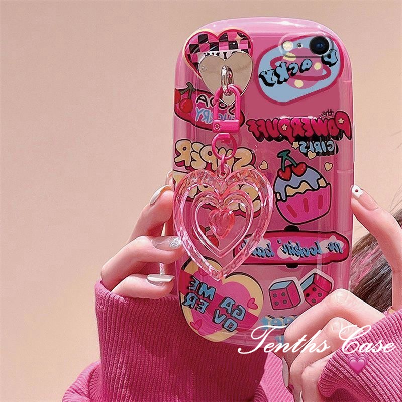 Samsung A14 A54 A34 A04 A04s A13 A23 A53 A03 A03s A02s A52 A72 A32 A22 A12 A71 A51 A50 A50s A30s A11 Sweet Style Casing Ponsel Tahan Guncangan Dengan Bracket