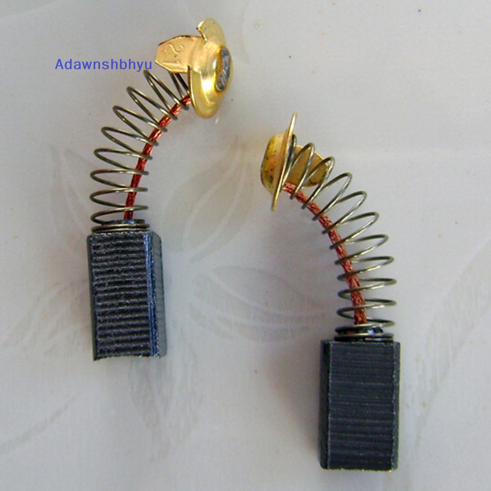 Adhyu 10pcs Carbon Brushes 6.5x7.5x13.5mm Untuk ID Motor Elektrik Generik