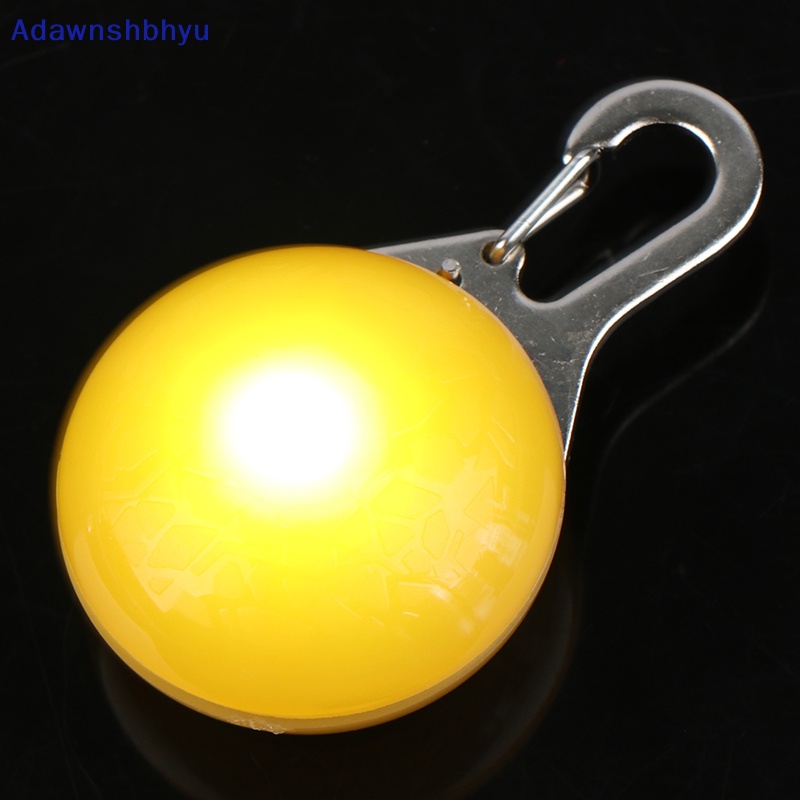 Adhyu Lampu LED Kerah Anjing Clip-On Untuk Keamanan Tahan Air Malam Berjalan Hewan Peliharaan Kucing Anjing ID