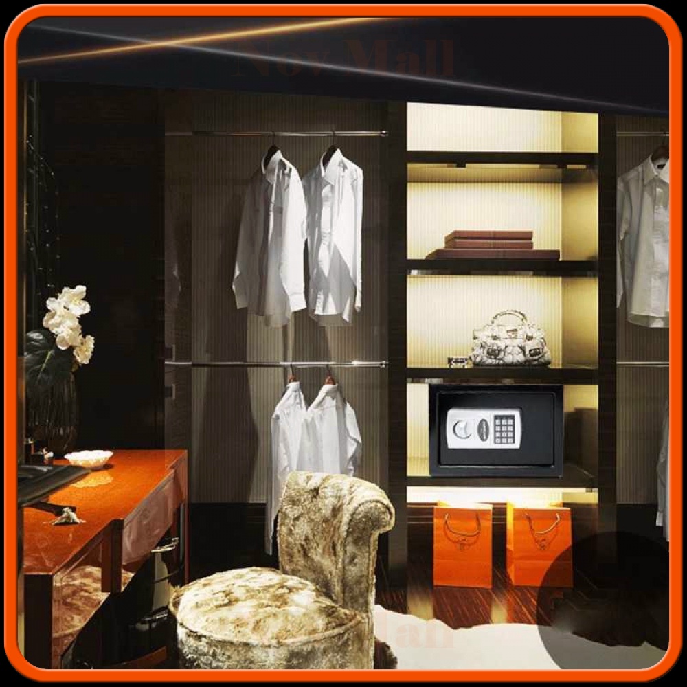 TaffGUARD Kotak Brankas Hotel Mini Password Safe Deposit Box SF043