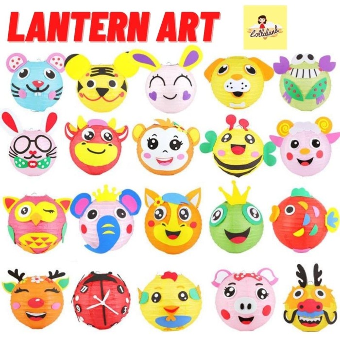 New Trend Ketrampilan Anak Lampion Lantern Art