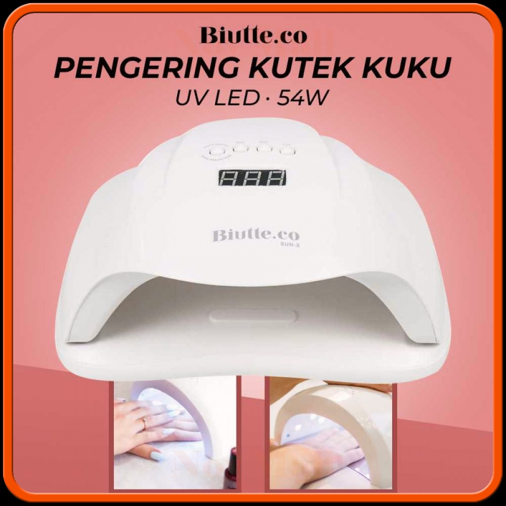 Pengering Kutek Kuku UV LED Nail Dryer 54W - SUN-X