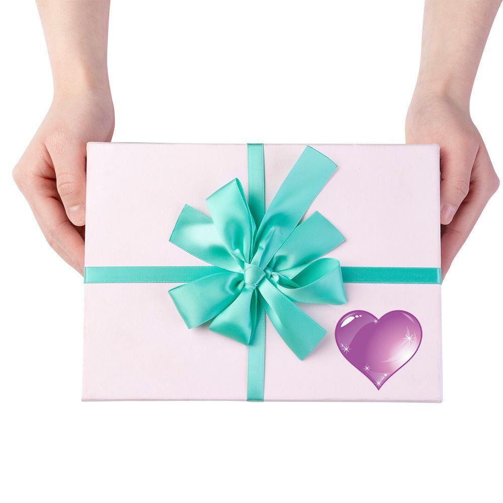 Populer Stiker 2roll Berbentuk Hati 3D Love Heart Sticker Roll Untuk Usaha Kecil