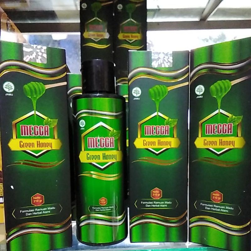 mecca green honey 210 gr | madu hijau mecca | formulasi ramuan madu dan herbal alami