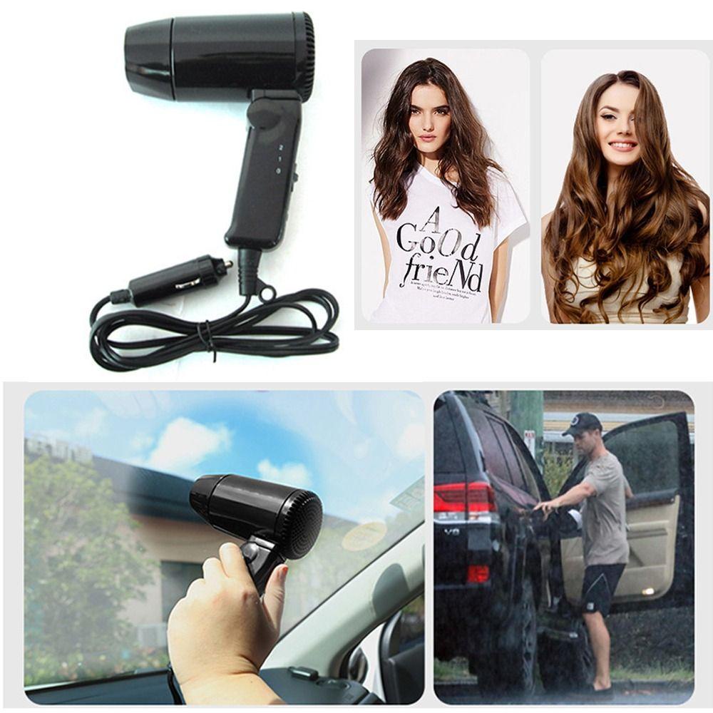 Populer Pengering Rambut Mobil Portable Alat Pengering Rambut Lipat Low Noise Untuk Outdoor