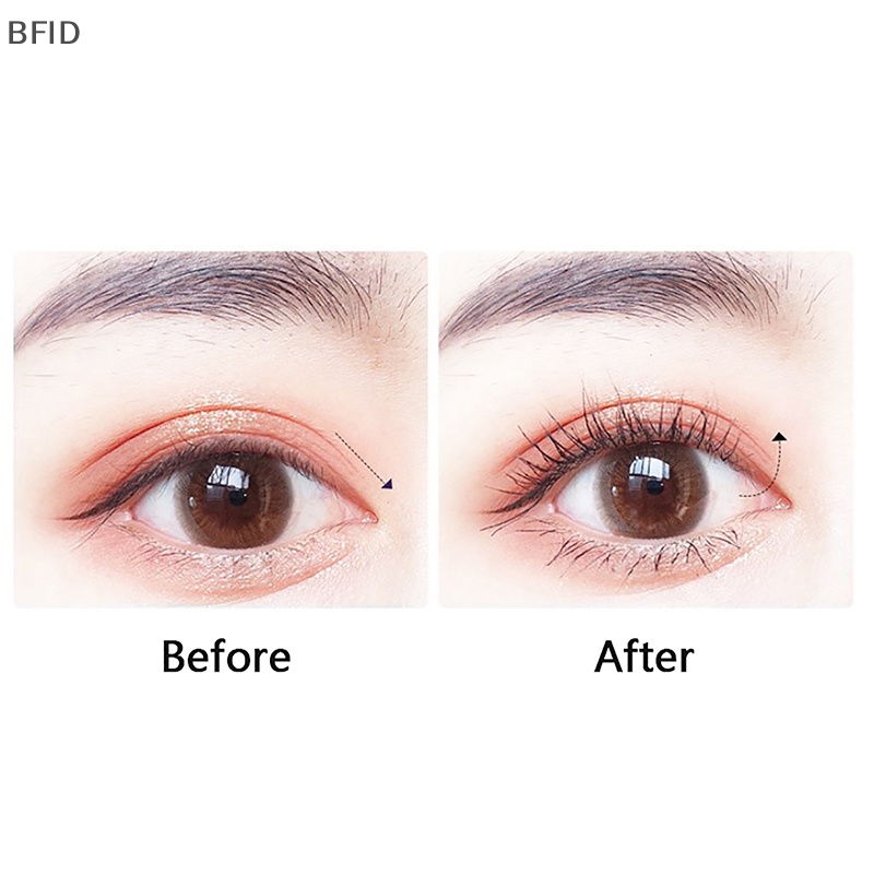 [BFID] Penjepit Bulu Mata Curling Eyelash Clip Kosmetik Alat Kecantikan Baja Karbon Tahan Lama Dengan 2Pcs Silikon Refill Pads Lock Gift [ID]