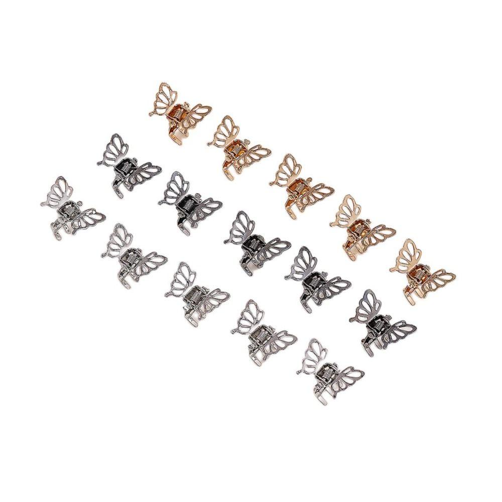 Needway 2~5pcs /set Manik-Manik Gimbal Charm Dekorasi Silver Aksesoris Rambut Manset Rambut Alloy Hair Claw Untuk Wanita