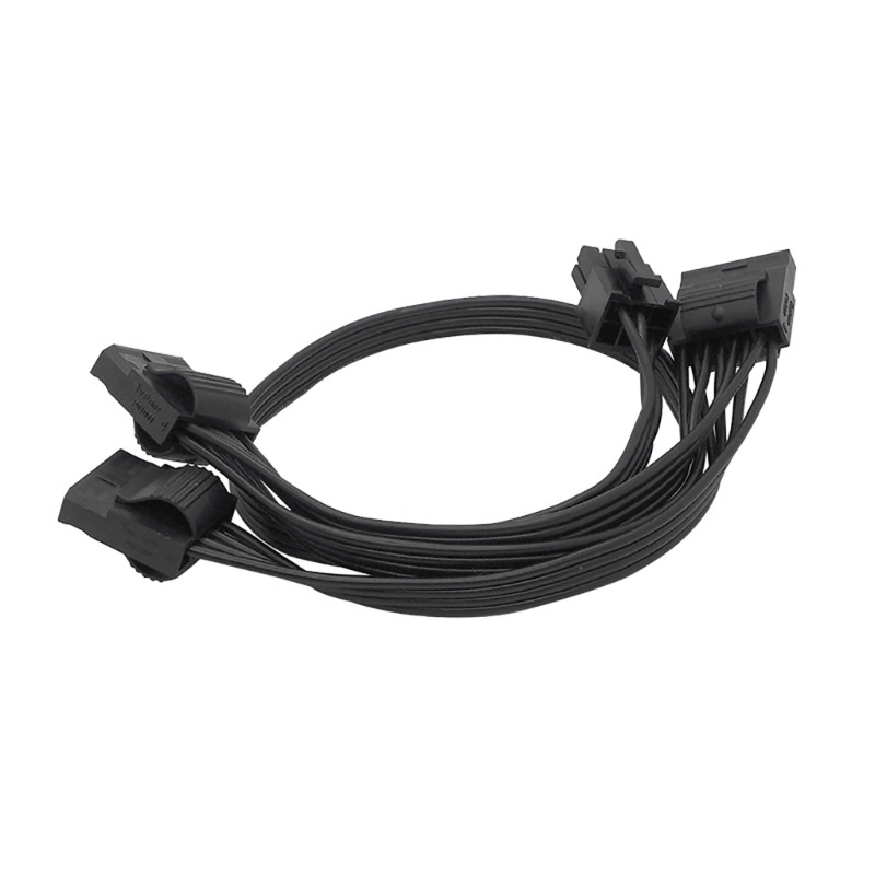 Bt 70CM 6PIN Ke 3x IDE Molex 4PIN Port Power Supply Cable Untuk X-1050XM2 X-1250XM2 SS660 760 860XP2 X-650KM3 X-750KM3