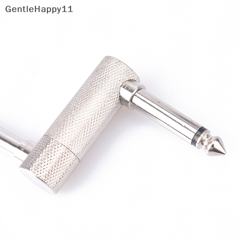 Gentlehappy 6.35 plug Efek Gitar Elektrik pedal Konektor coulper jack interface id