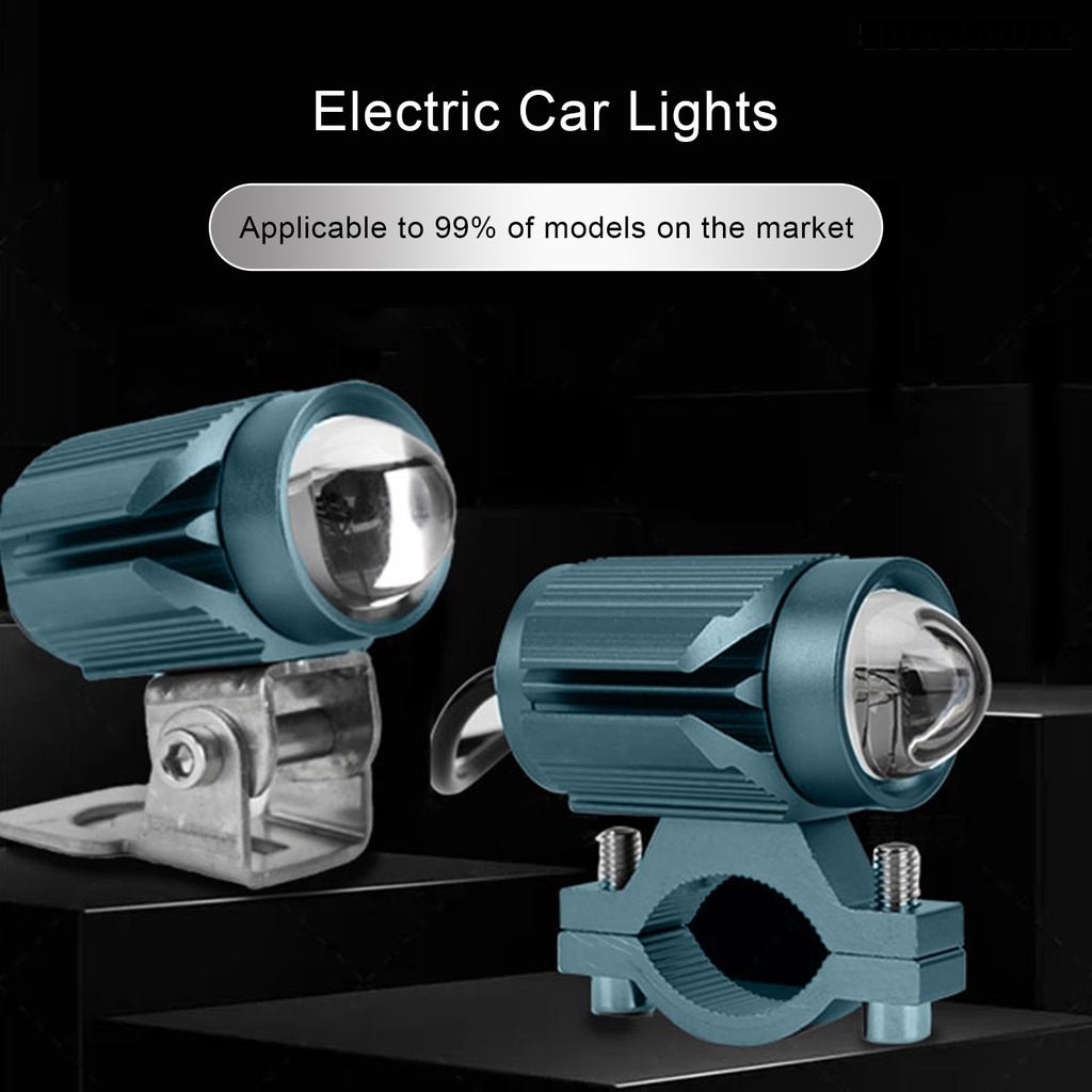 [SM] Lampu Depan Motor Kecerahan Tinggi Tahan Air 12-80V Universal Motor LED Headlight Perlengkapan Bersepeda