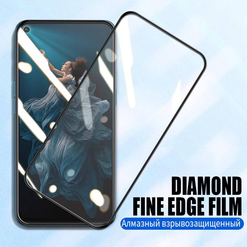 11d Hitam Tempered Glass Untuk Huawei P smart S Z Pro Plus 2019 2020 2021film Pelindung Layar Untuk Huawei P10 P20 P30 P40 P50 P50E Lite E Pro Plus 2019 4G 5G Kaca Film