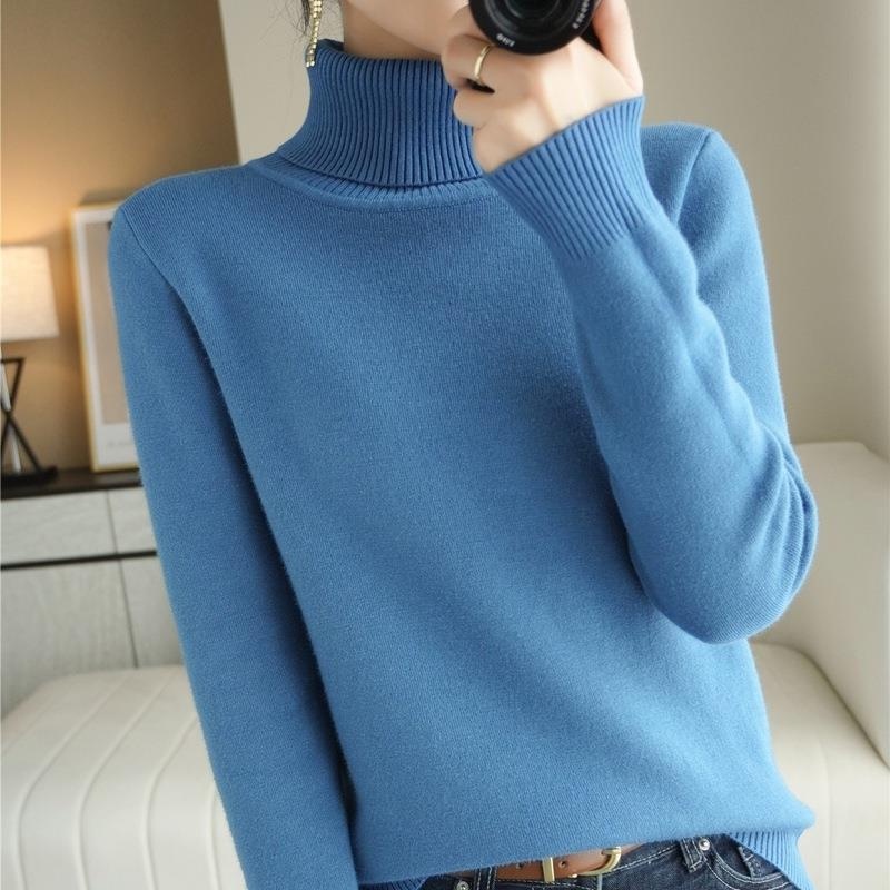 HARUKA TURTLENECK THERMAL TOP WNTER AUTUMN WOMAN IMPORT BAJU RAJUT CASHMERE MUSIM DINGIN