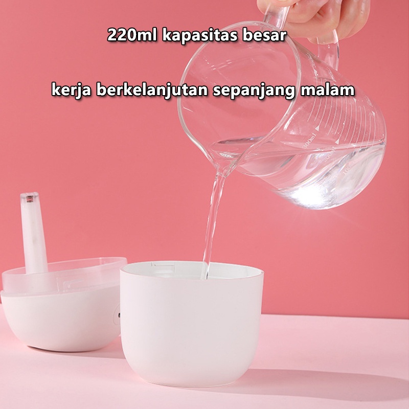 JT - Humidifier Udara Purifier Diffuser Mobil Purifier Usb 220Ml Air Diffuser Portable Pelembab Penjernih Udara Mini Air Purifier