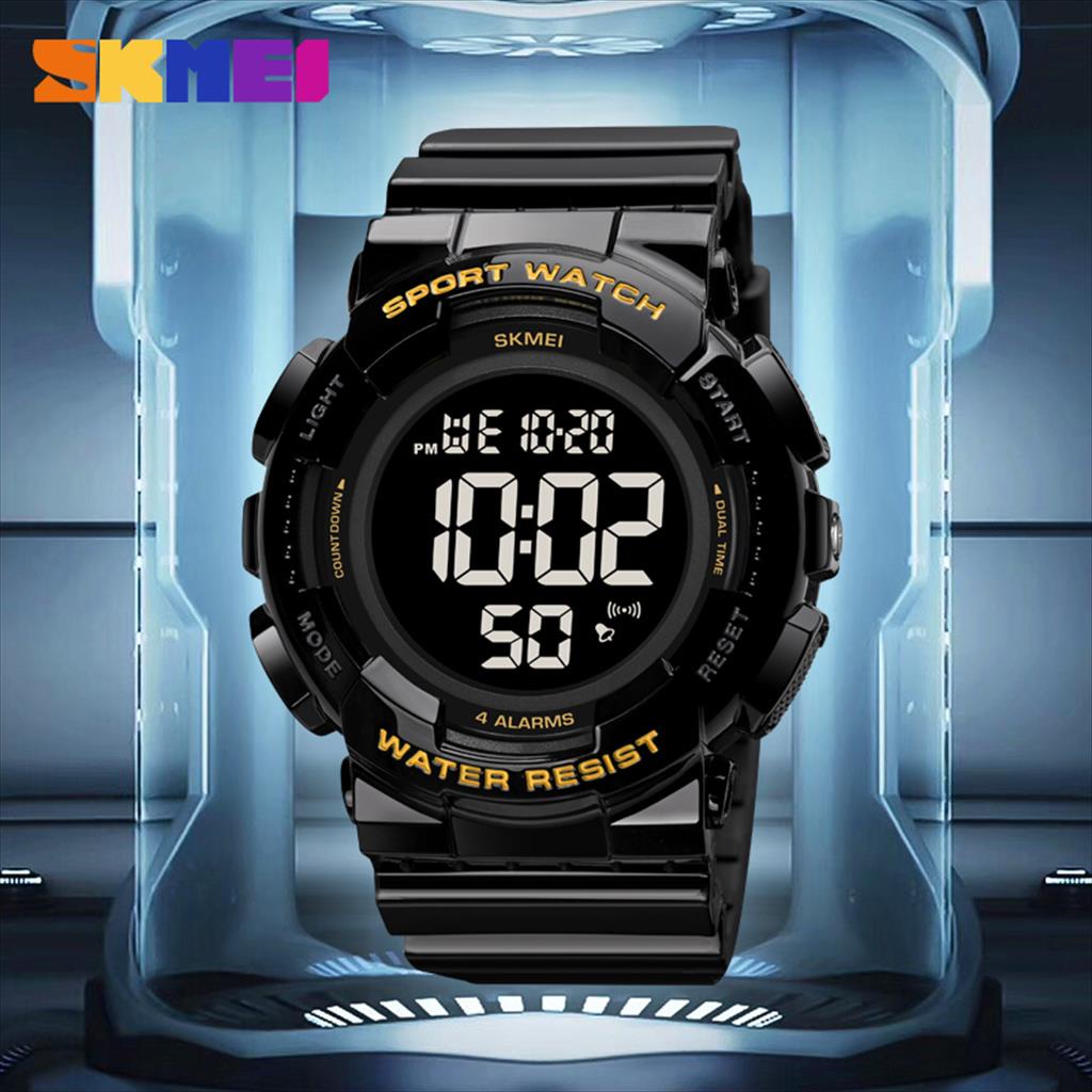 Jam Tangan Sport Digital Pria SKMEI 2081 Anti Air Original