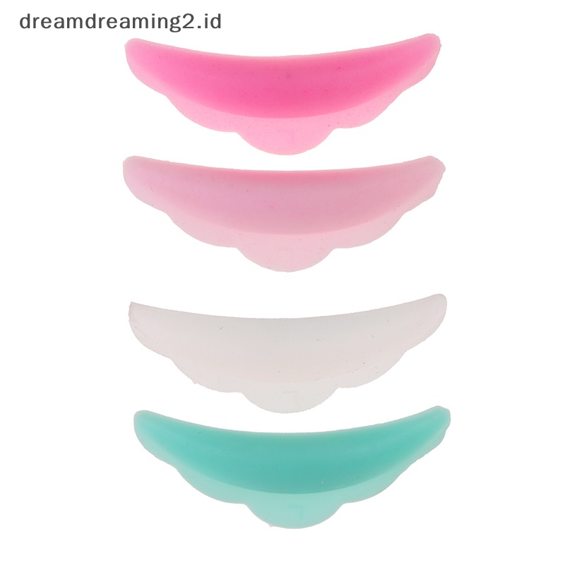 (drea) 5pasang/bag Eyelash Lift Curlers Curl Shields pads S M M1 M2 L Batang Silikon Lembut //