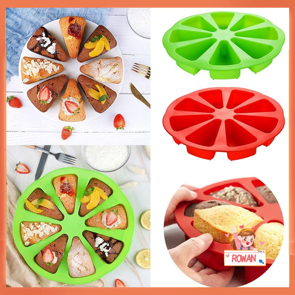 R-FLOWER Silicone Scone Pan Muffin Cupcake Untuk Baking Pizza Maker Cetakan Pizza Anti Lengket