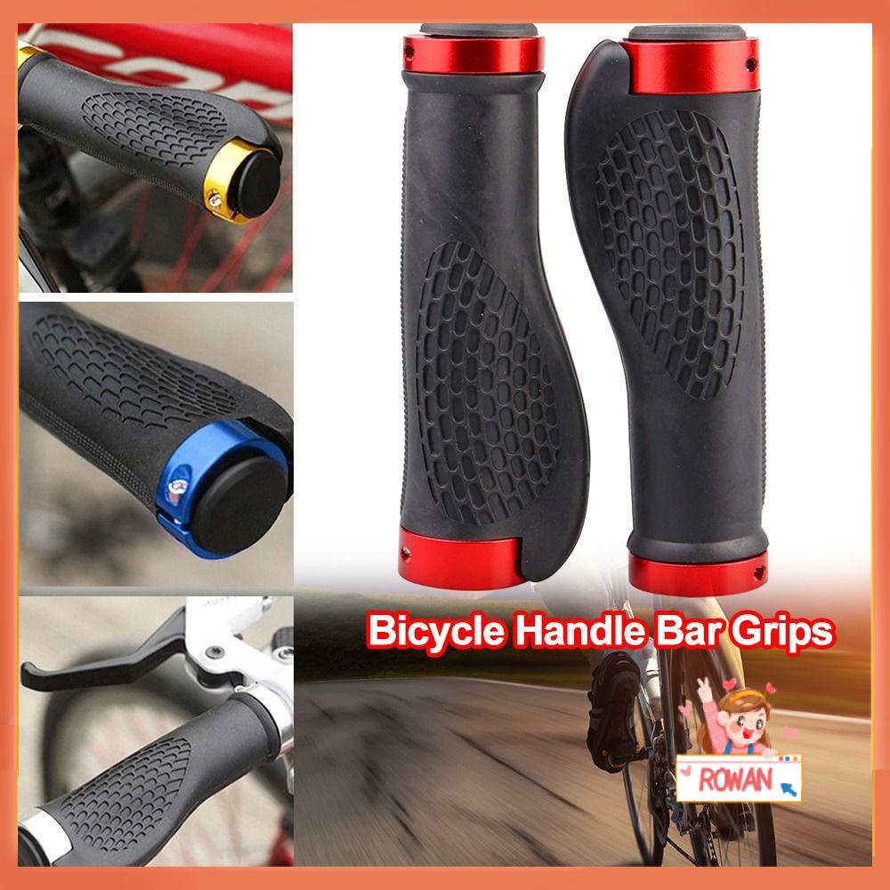 R-FLOWER Grip Sepeda Anti Selip Peralatan Sepeda Olahraga Luar Ruangan Locking Grips Casing Cover