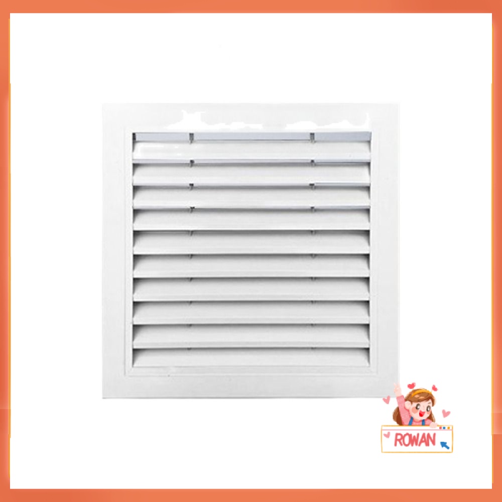 R-FLOWER Ventilasi Aluminium Alloy HVAC Breathable Air Supply