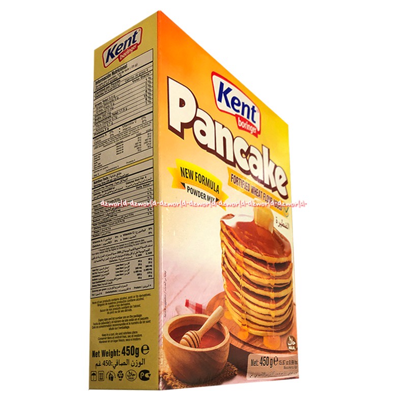 Kent Boringer Pancake 450gr Tepung Premix Penkek Instan Halal Dengan Flavour Rasa Kentboringer Tepung Premiks