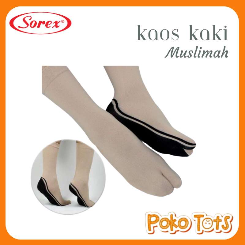 Sorex Socks K5812 Kaos Kaki Muslimah Kaos Kaki Wanita