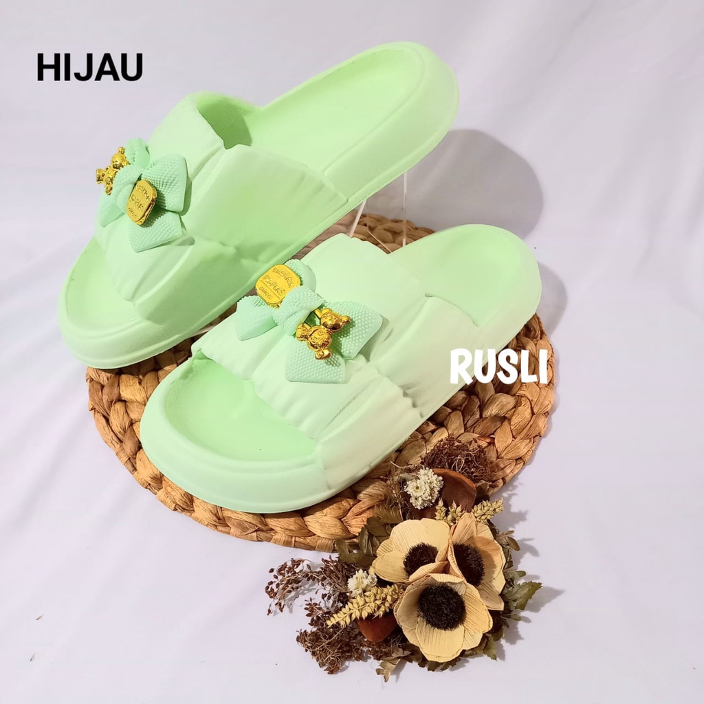 Sandal Wanita Kokop Pita Jelly Import Vanchnee 706-1