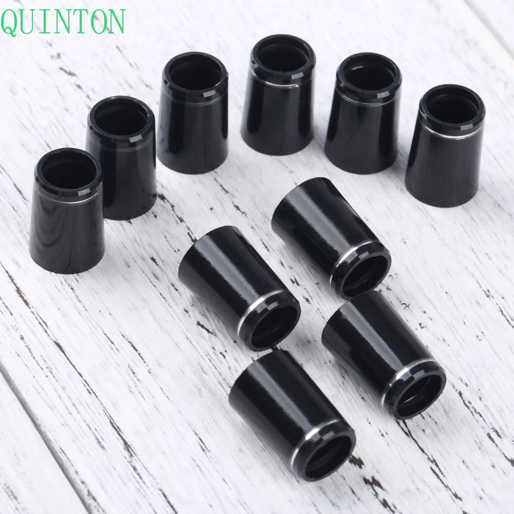 QUINTON Golf Ferrules 10Pcs Adapter Plastik Pengganti Irons Shaft Aksesoris Club Dengan Cincin Tunggal