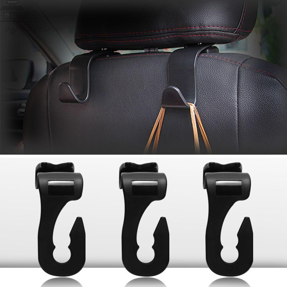 AUGUSTINA Hooks Holder Awet Rak Rak Organizer Penyimpanan Hook Interior Mobil Headrest Mount Gantungan Kursi