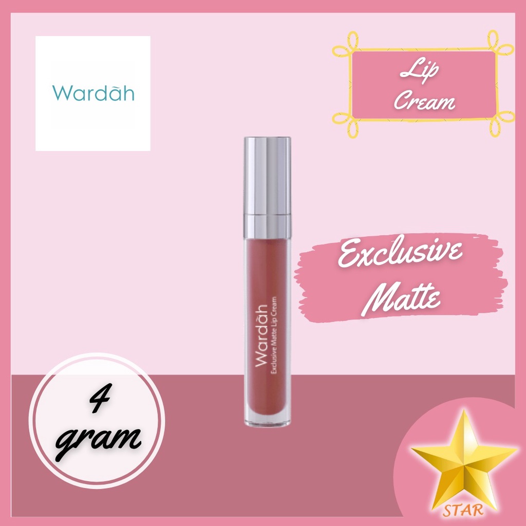 GKT- ORIGINAL Wardah Lip Cream Exclusive Matte Cair Lipcream