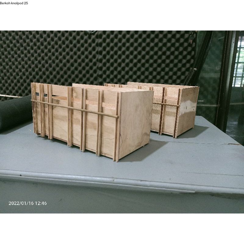 Bak Miniatur Truk Plastik Dari Triplek