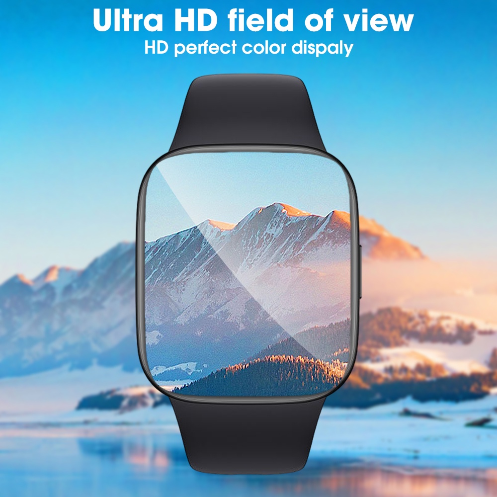 1pc Film Hydrogel kompatibel dengan Redmi Watch 2Lite 3Lite 3 / pelindung layar sentuh lembut / pelindung layar Anti gores HD bening / Film pelindung Smartwatch melengkung TPU