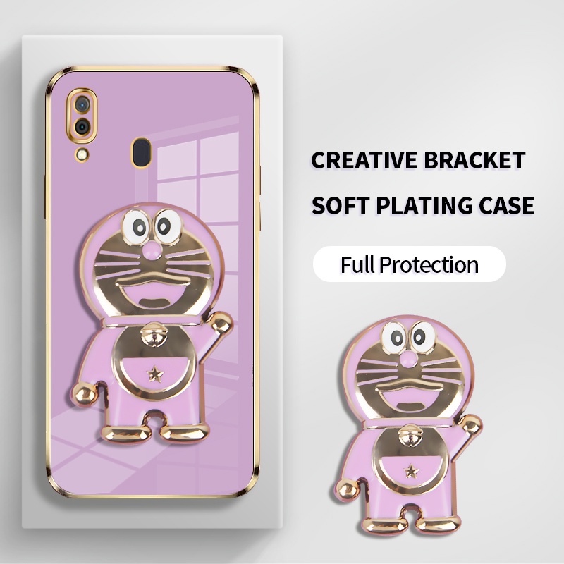 JWYNITA Stand Casing Hp For Samsung Galaxy A20 A30 A30S A31 A32 A33 A50 A50S A51 A52 A52s A53 A70 A7