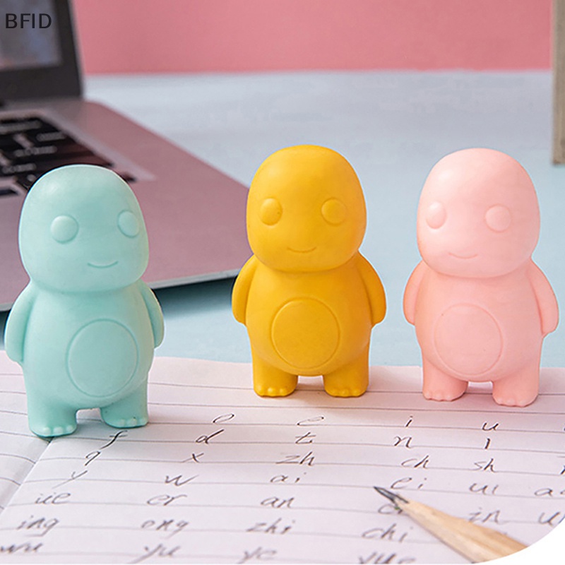 [BFID] 1pc Kawaii Cute Eraser Kartun Kreatif Penghapus Pensil Aksesoris Alat Tulis Korea Kantor Perlengkapan Sekolah [ID]