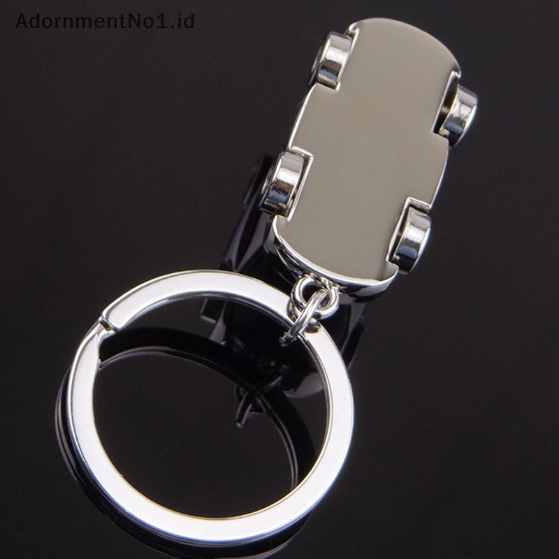 [AdornmentNo1] Desain baru keren gantungan kunci logam gantungan kunci mobil Key Ring rantai liontin untuk pria wanita hadiah