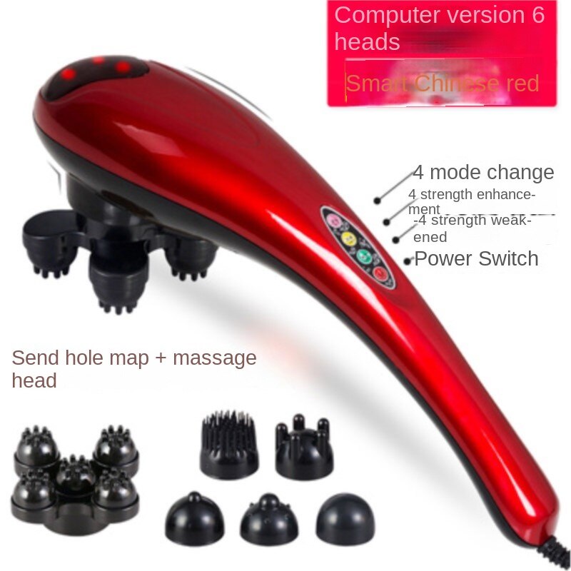 Alat Pijat Elektrik Terapi Infrared Dolphin Massager / Alat Pijat Dolphin / Alat Pijat serbaguna alat pijat punggung free 3*Pijat kepala