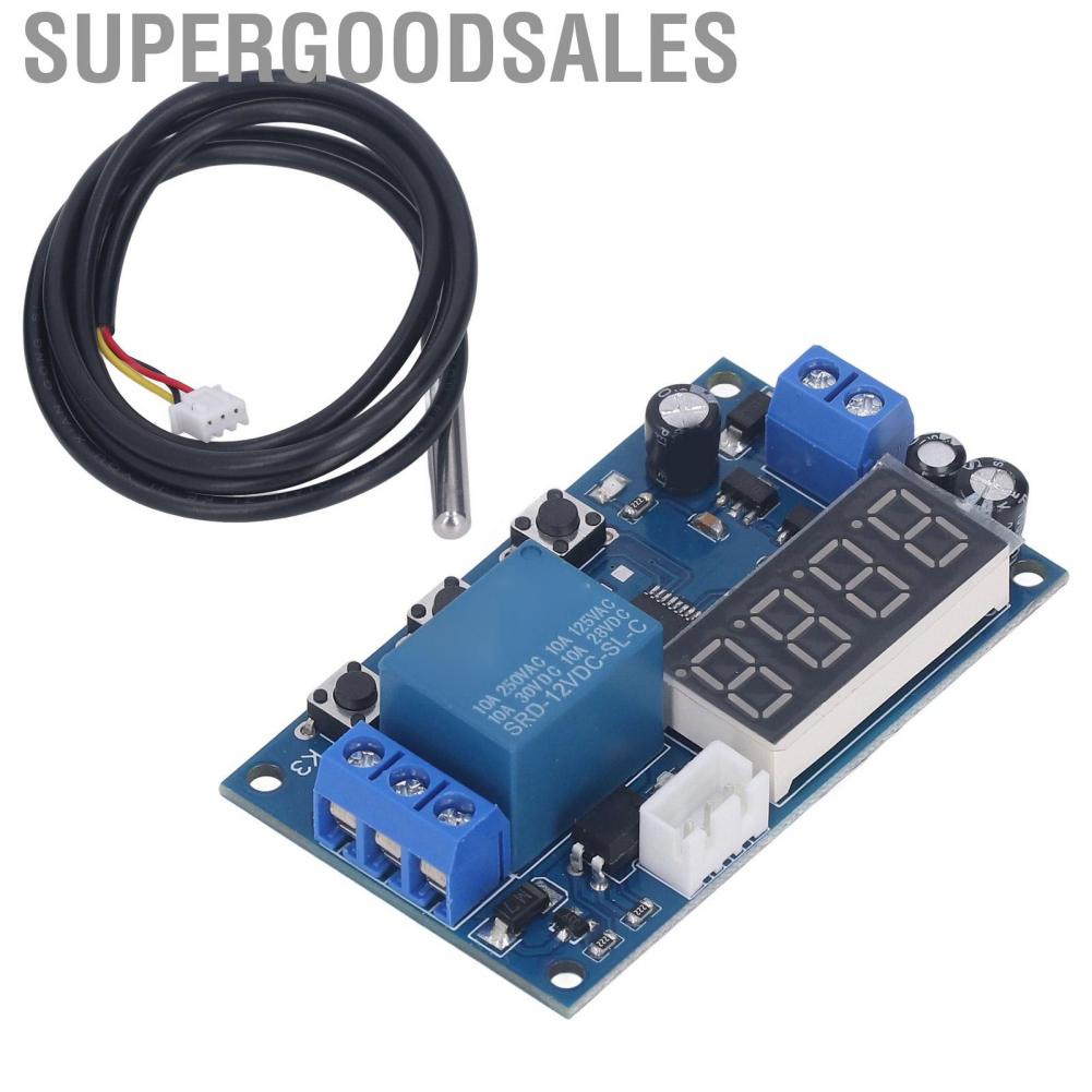 Supergoodsales Digital Temperature Control Board  Wide Voltage Operation PWM  Module 4 Wire Easy Installation for PC Alarm