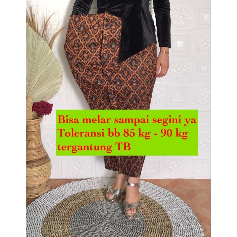 part 2. Rok Plisket Batik WIRU / WIRON . Ready! konveksi sendiri