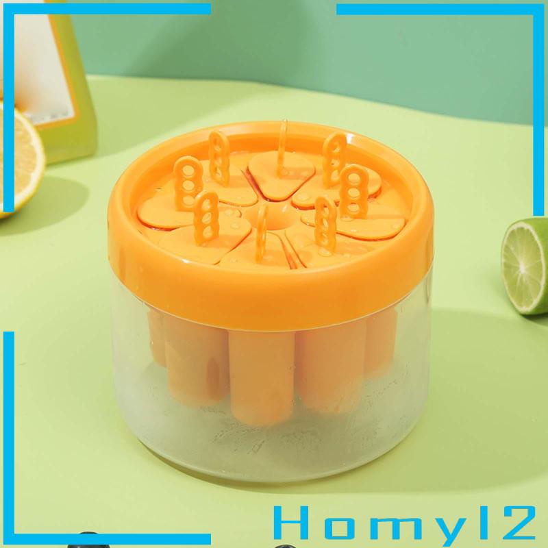 [HOMYL2] Cetakan Es Krim Dengan Stik Pelepas Mudah Perlengkapan Pesta Musim Panas Popsicles Molds