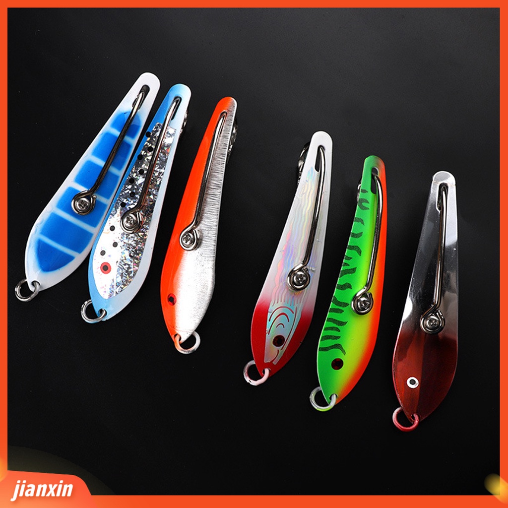 (In Stock) 12.5cm /35g Reusable Fishing Lure Sharp Hook Tekstur Unik Efisiensi Tinggi Umpan Buatan Fishing Tackle