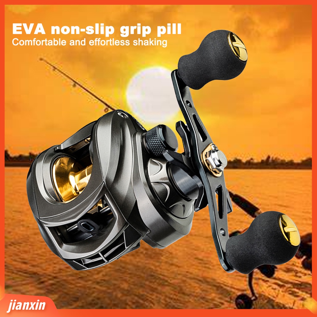 (In Stock) AK2000 ic Gulungan Pancing Rem Tombol Berputar 12gears Baitcasting Garis Tahan Ledak Water Drop Wheel Untuk Di Luar Ruangan