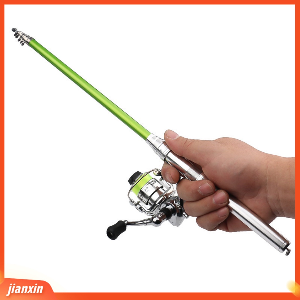 (In Stock) Joran Pancing Laut Tangan Mini Portabel Detachable Telescopic Ice Raft Fish Pole