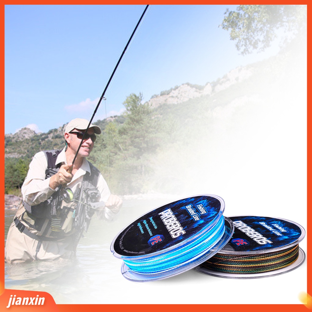 (In Stock) 100m Tali Pancing 4 Trands Tahan Sobek PE Braided Fishing Tackle Pesca Lure Untuk Angling
