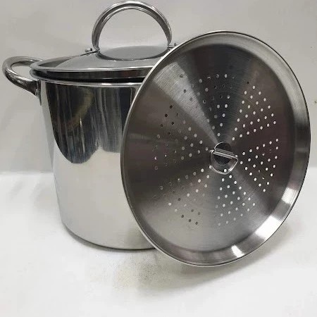 SUPRA PANCI KUKUS STAINLESS STEEL 8 QT / SUPRA STEAMER/DANDANG - TEBAL - dandang kukusan