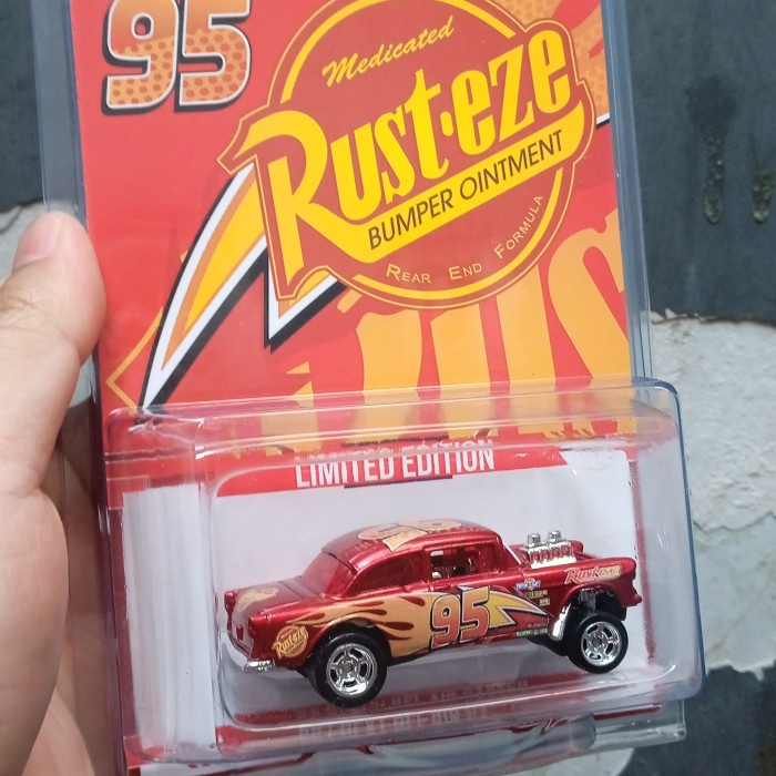 TERBARU Hot Wheels 55 Chevy Bel Air Gasser custom McQueen