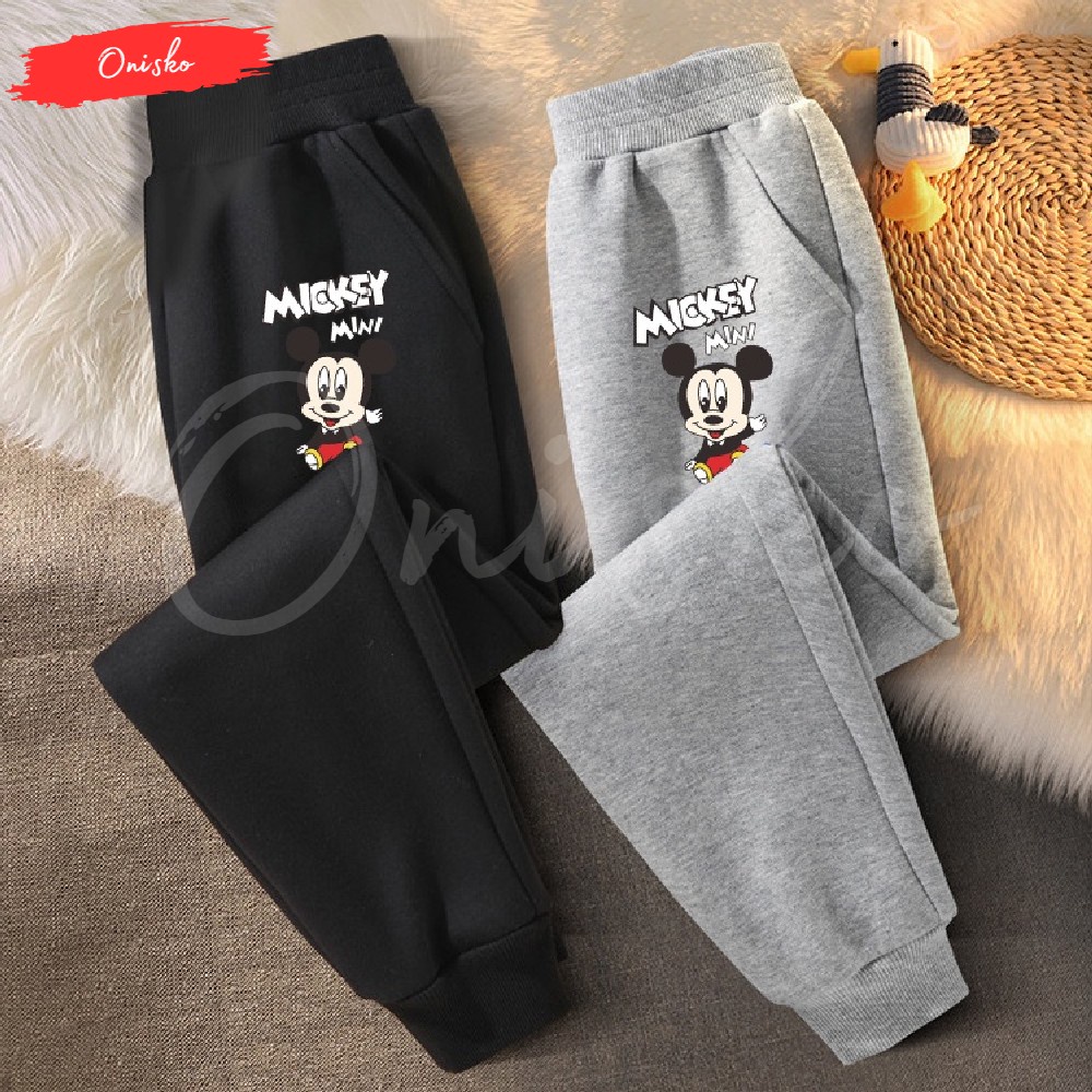 Celana Kolor Training Panjang Olahraga  Anak Laki Laki Perempuan Cewek Cowok Unisex Usia 1 2 3 4 5 6