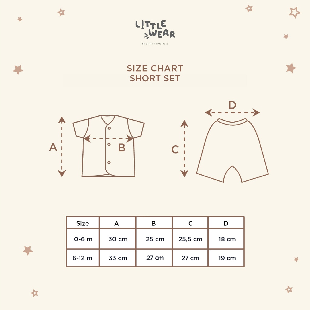 Little Palmerhaus Little Wear Short Sleeve | Setelan Anak