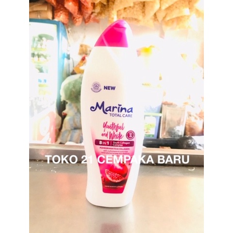 Marina Total Care Wangi Youthful And White 460 ml | Marina Body Lotion